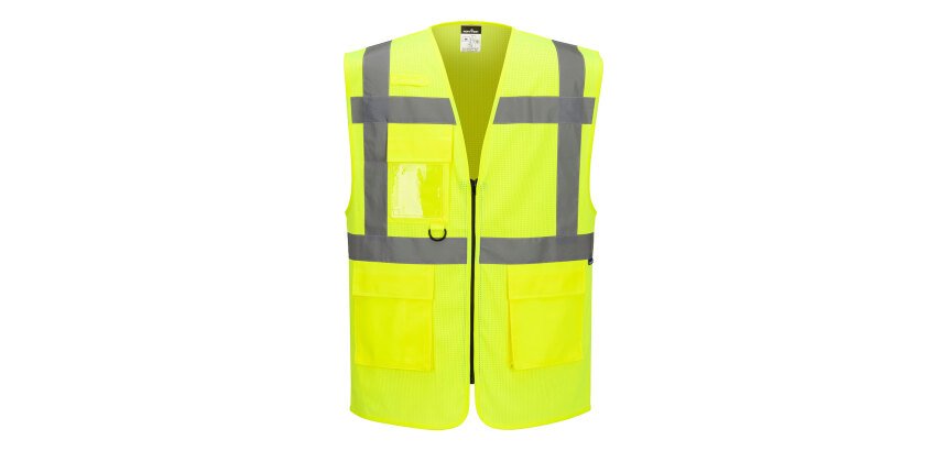 Portwest ES376 ES1 Essential Gilet Executive MeshAir Hi-Vis