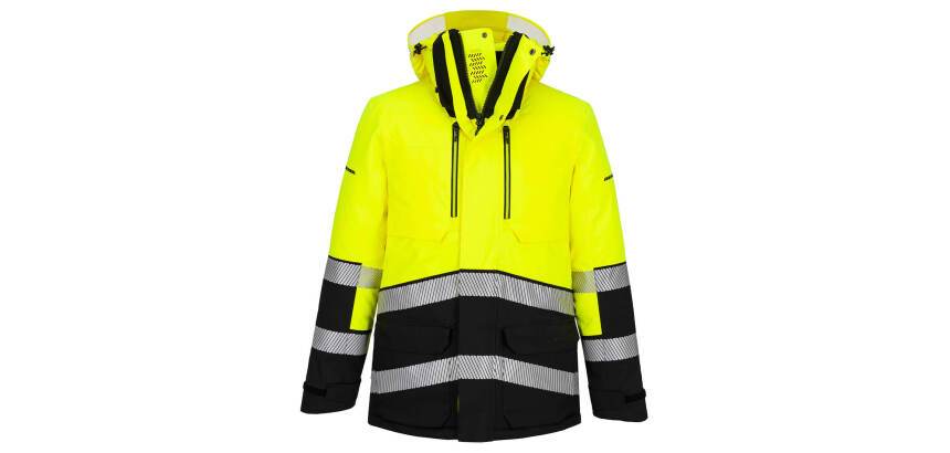 Portwest EV401 Giacca invernale Parka EV4 Expedition Hi-Vis