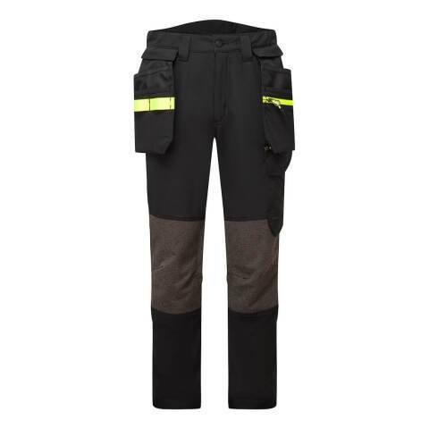 Portwest EV440 Pantalón EV4 Stretch Holster Noir - Talla 48 - Estándar