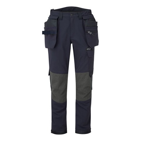 Portwest EV440 Pantalón EV4 Stretch Holster Marine - Talla 48 - Estándar