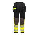 Portwest EV442 Pantalon Stretch EV4 Haute-Visibilité Classe 1 avec Poches flottantes Démontables