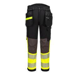 Portwest EV442 EV4 Hi-Vis stretch broek met afneembare holsterzak klasse 1