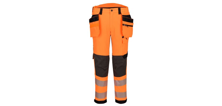 Portwest EV448 Pantalon stretch Poches flottantes EV4 Haute-Visibilité Classe 2