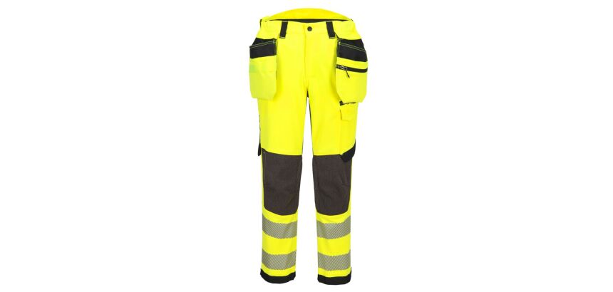 Portwest EV448 Pantalon stretch Poches flottantes EV4 Haute-Visibilité Classe 2
