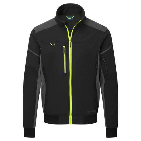 Portwest EV464 Cazadora Softshell EV4 (3 capas) Noir Tall - Talla XXXL