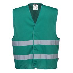 Portwest F374 Iona Enhanced Mesh Vest Vert bouteille - Size XX/3X