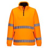 Portwest F302 Pile Hi-Vis mezza zip