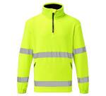 Portwest F302 Forro polar Hi-Vis 1/2 Zip