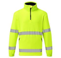 Portwest F302 Polaire 1/2 Zip HV