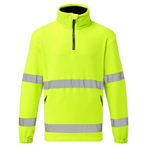 Portwest F302 Forro polar Hi-Vis 1/2 Zip Jaune - Talla XXXL