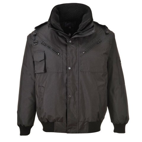 Portwest F465 Cazadora 4 en 1 Noir - Talla XXXL
