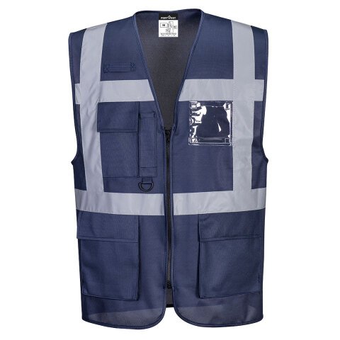 Portwest F476 Chaleco Iona Executive Marine - Talla XXXL