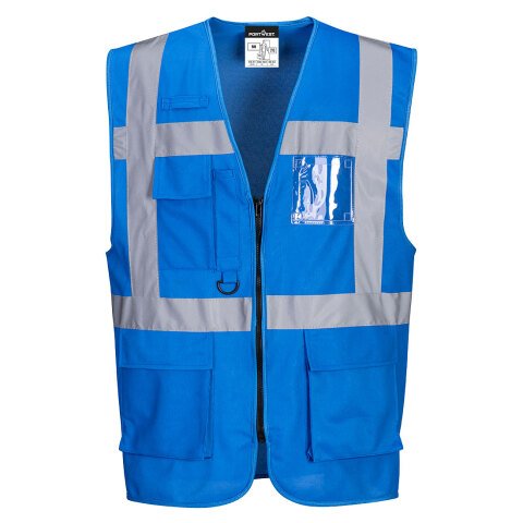 Portwest F476 Chaleco Iona Executive Bleu Royal - Talla XXXL