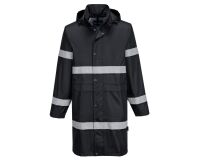 Portwest F437 Veste de pluie Iona 100cm Noir - Taille 4XL