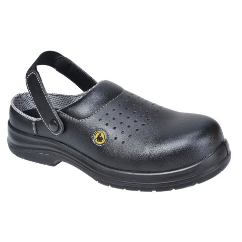 Portwest FC03 Zueco Compositelite ESD Perforated SB AE Noir - Talla 47
