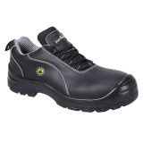 Portwest FC02 Scarpa di sicurezza in pelle S1 ESD in composito Noir - Taglia 44