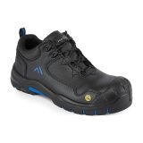 Portwest FC19 Chaussure basse Apex S3S ESD HRO SR SC FO Noir/Bleu - Taille 39