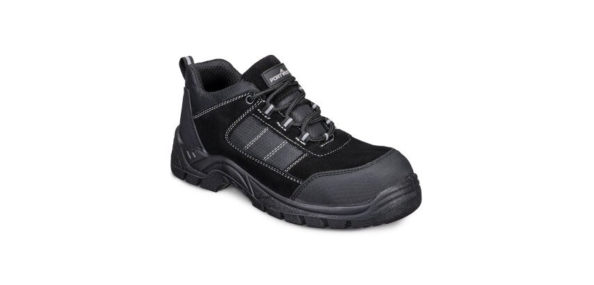 Portwest FC24 Low Shoes Composite Textile Suede S1 SR FO