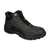 Portwest FE04 Girder Composite Mid Boot S3S ESD SR FO Noir/Vert - Taille 38