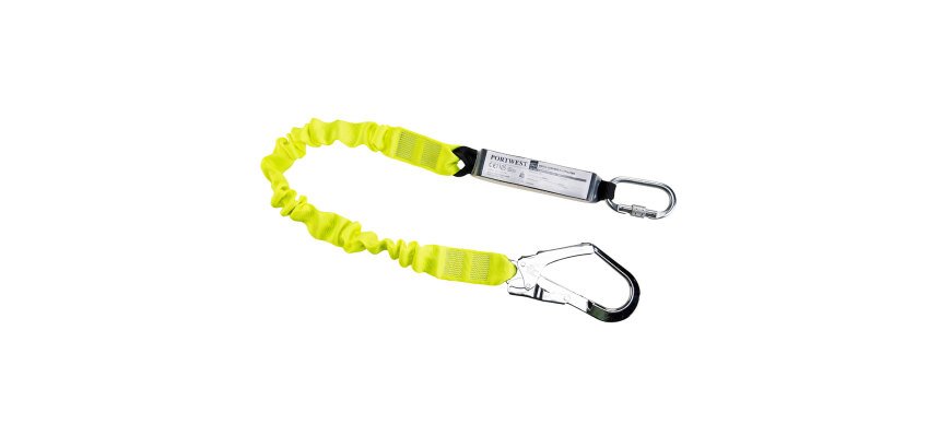 Portwest FP53 Lanière élastiquée simple avec amortisseur Jaune