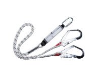 Portwest FP55 Línea de amarre Kernmantle doble con absorbedor Blanc