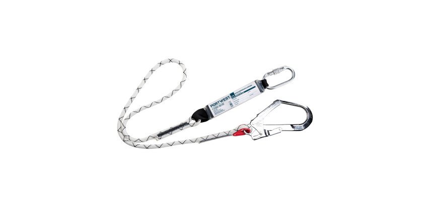 Portwest FP56 Seil mit Falldämpfer Weiß