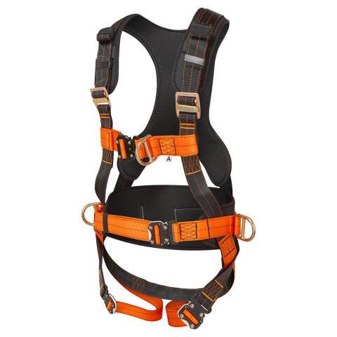 Portwest FP73 Arnés Ultra de 3 puntos Noir/Orange - Talla XL/2X