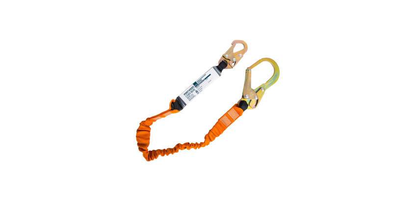 Portwest FP74 Single Strap 140kg with Shock Absorber Black/Orange