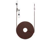 Portwest FP92 Arresto di caduta guidato su fune da 20 m Noir/Orange