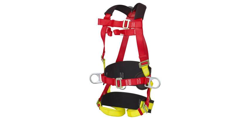 Portwest FP18 Comfort Plus 3 Point Harness Red