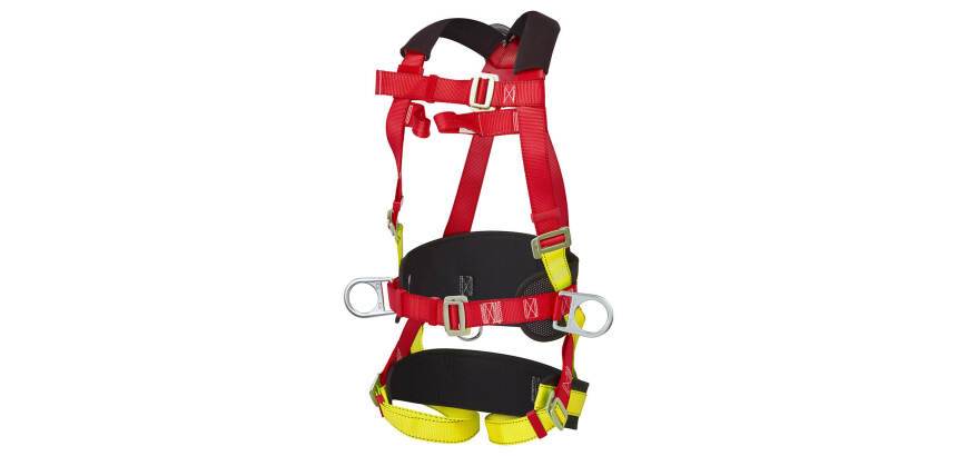 Portwest FP18 Harnais 3 Points Confort Plus Rouge