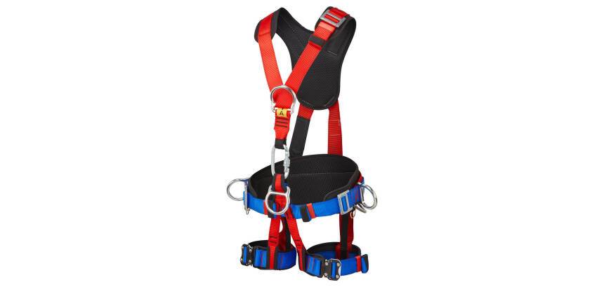 Portwest FP19 Harnais 4 Points Confort Plus Rouge