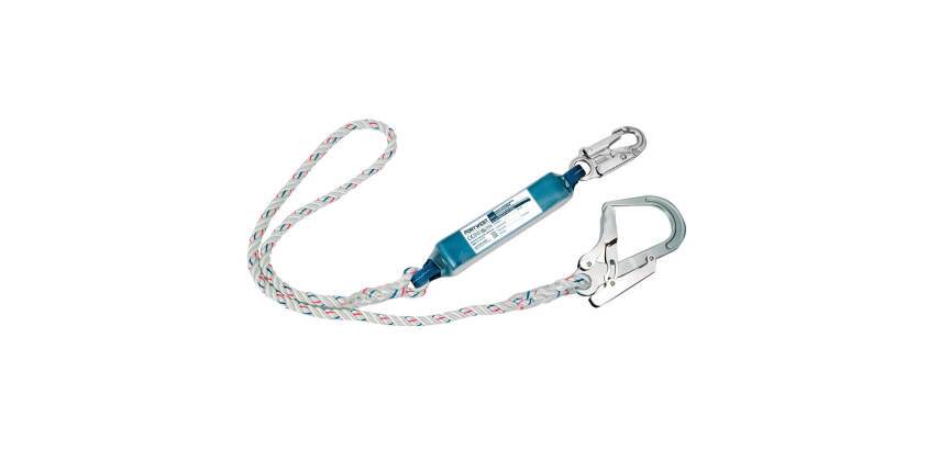 Portwest FP23 Longe single avec absorbeur d'énergie Blanc