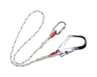 Portwest FP21 Línea de amarre de restricción sencilla 1,5m Blanc