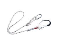 Portwest FP22 Línea de amarre de restricción ajustable 2m Blanc