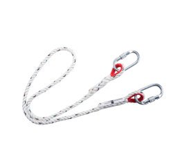 Portwest FP24 Linea de amarre de restricción sencilla Blanc