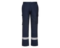 Portwest FR401 Pantalon Bizflame Plus léger Marine - Taille XL - Standard