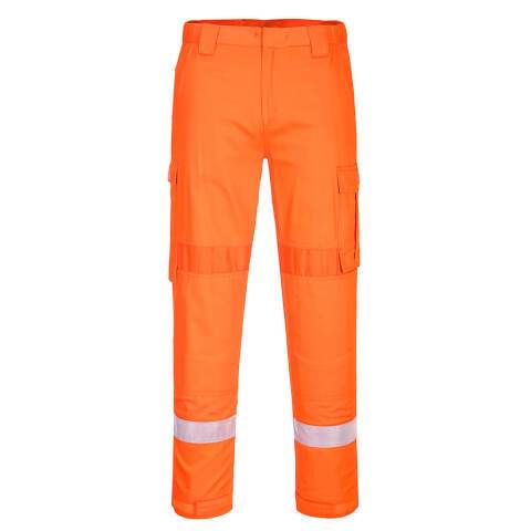 Portwest FR401 Pantalón ligero Bizflame Plus Orange - Talla M - Estándar