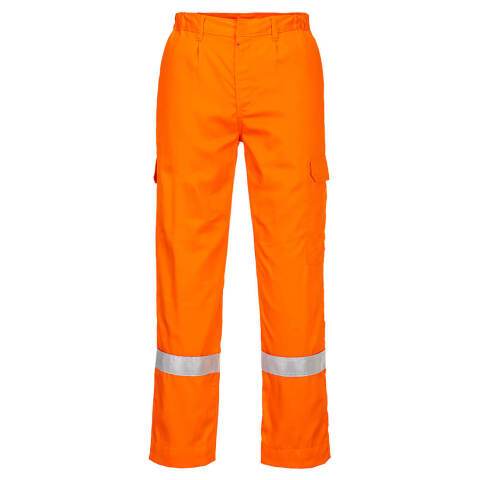 Portwest FR412 Pantalón ligero resistente a la llama y antiestático Orange - Talla XL - Estándar