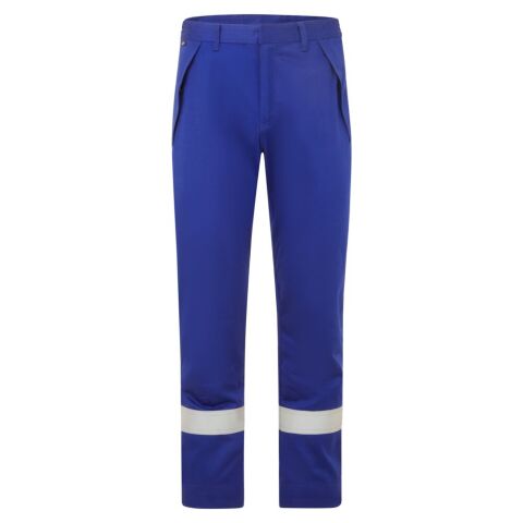 Portwest FR417 Pantalón resistente a la llama y a productos químicos Bleu Royal - Talla 33 - Estándar