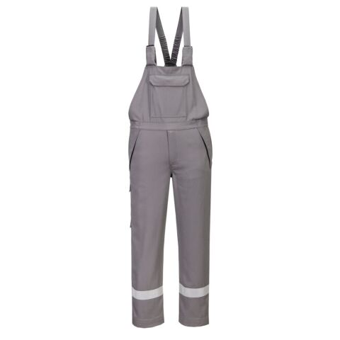 Portwest FR418 Peto FR resistente a la llama y a productos químicos Gris - Talla XXXL