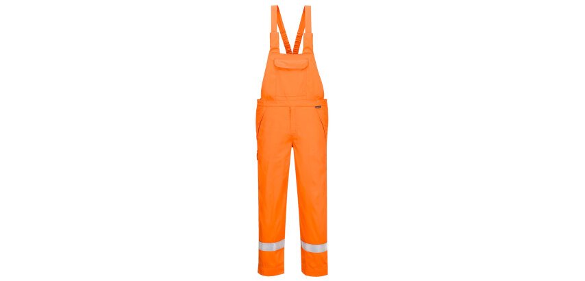 Portwest FR418 Cotte à bretelles multirisques 280g