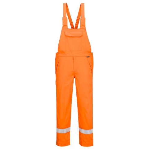 Portwest FR418 Peto FR resistente a la llama y a productos químicos Orange - Talla L