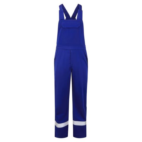 Portwest FR418 Peto FR resistente a la llama y a productos químicos Bleu Royal - Talla XL