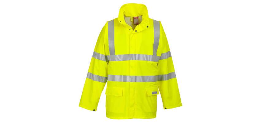 Portwest FR41 Veste de pluie HiVis FR Sealtex