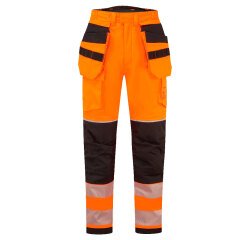Portwest FR427 PW3 Vlamvertragende Modaflame Hi-Vis winterbroek met holsterzakken