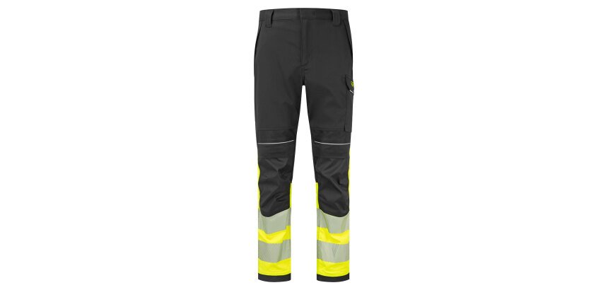 Portwest FR450 PW3 Modaflame Pantaloni da lavoro Hi-Vis Classe 1 FR