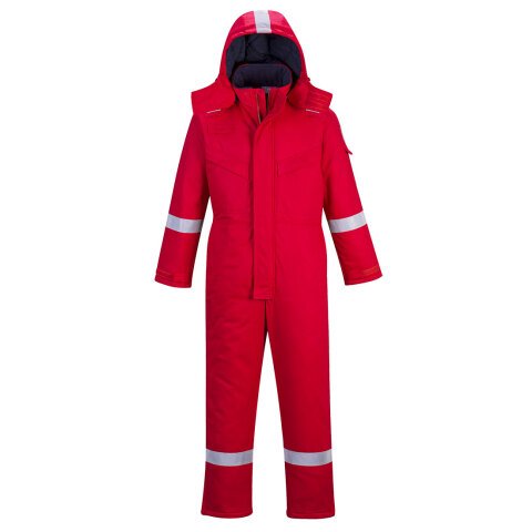 Portwest FR53 Mono Winter ignífugo y antiestático Rouge - Talla XXXL - Estándar