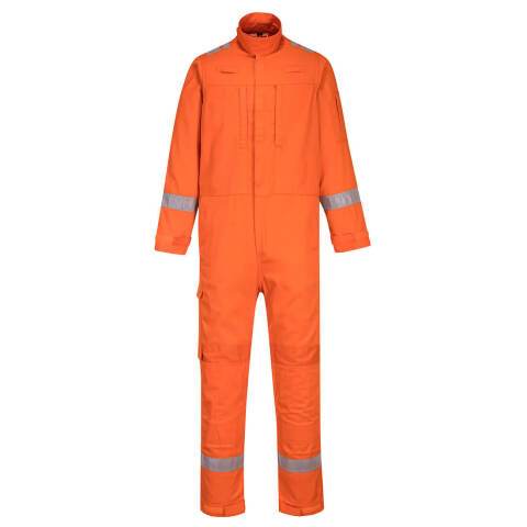 Portwest FR501 Buzo ligero Bizflame Plus Orange - Talla XXXL - Estándar