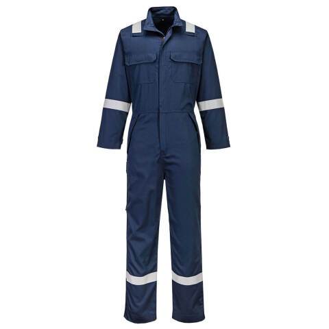 Portwest FR513 Buzo resistente a la llama y a productos químicos Marine - Talla XXXL - Estándar